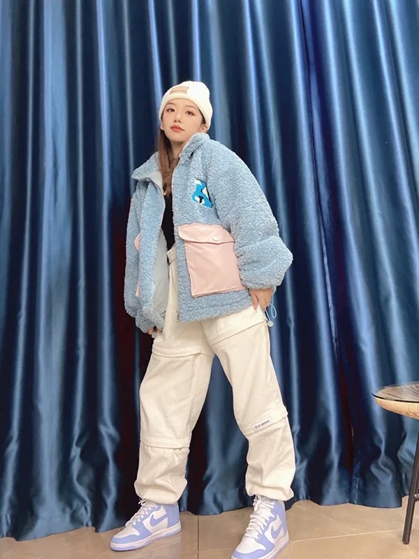【Nike Ambush Dunk】Deep Royal高幫板鞋 | 耐磨防滑 男女款 藍白