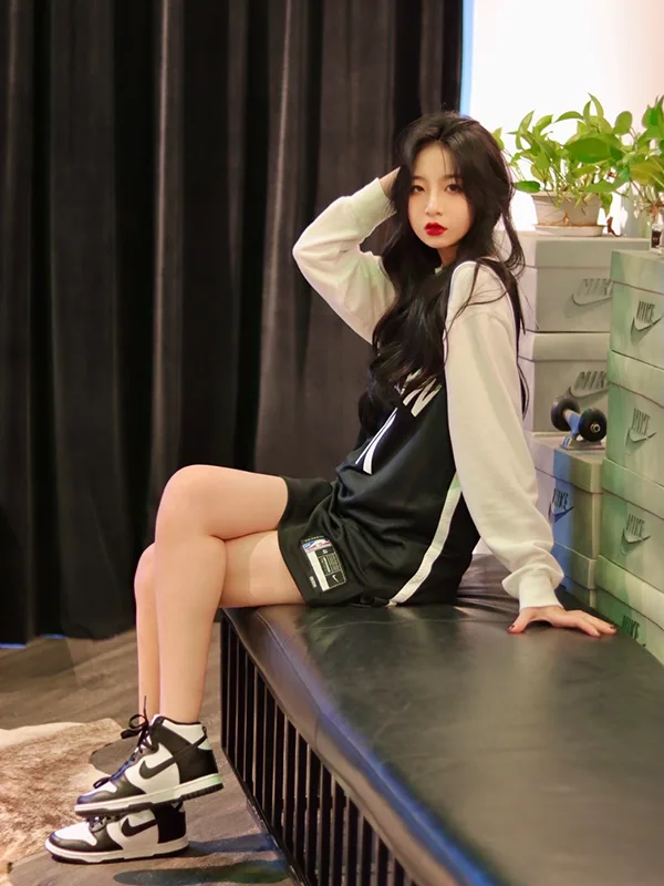 【Nike Ambush Dunk】Deep Royal高幫板鞋 | 耐磨防滑 男女款 藍白