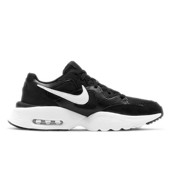 Nike Air Max Fusion 復古休閒運動氣墊慢跑鞋 男女同款 黑白