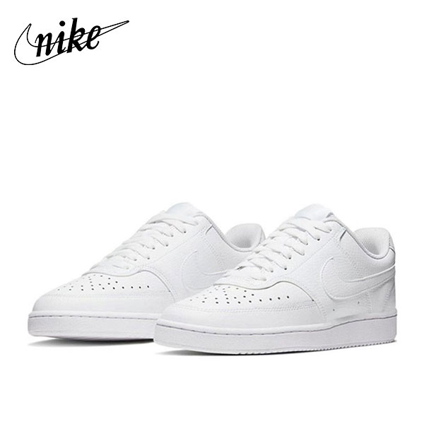 Nike Court Vision Low全白 防滑輕便 低幫板鞋 Nike 小白鞋 男女同款#瘋狂搶購