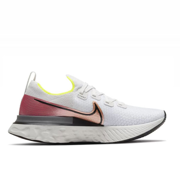 NIKE REACT INFINITY RUN FK 輕便透氣緩震跑步鞋 白 男女同款