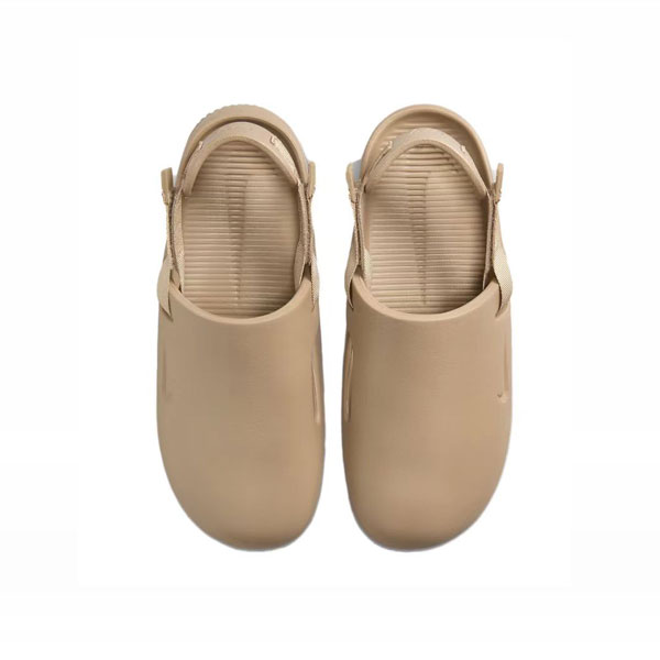 Nike Calm Slide Benassi 舒適百搭包頭拖鞋 男女同款 棕色