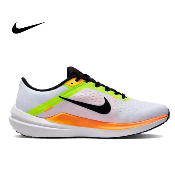 nike 夏季男女鞋AIR WINFLO 10運動鞋訓練跑步鞋 白綠橙