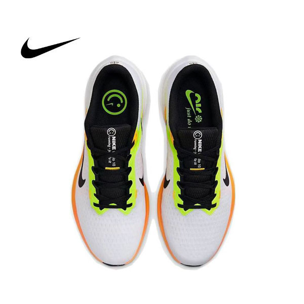 nike 夏季男女鞋AIR WINFLO 10運動鞋訓練跑步鞋 白綠橙